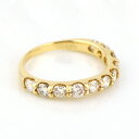 K18 1.0ct カーブ エタニティリング ダイヤモンド ゴールド エタニティ リング 指輪 18金 18k 1カラット レディースアクセサリー Women'...