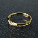 K18 ダイヤモンド カーブ ライン リング 指輪 18金 18k ゴールド エタニティ 天然 ダイヤ 上品 華やか 定番 レディースアクセサリー Women's Jewelry Ladies 贈り物 天然ダイヤモンド YG イエローゴールド ゴールドリング 高級感 ねじれ ねじり 誕生石 4月 アニバーサリー