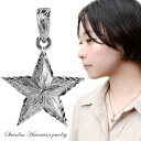 ステンレス ハワイアンジュエリー スター ペンダントトップ (チェーン無し) ネックレス サージカルステンレス 金属アレルギーフリー ニッケルフリー ハワイアン...