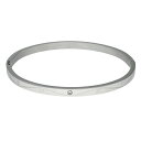 クロック ローマ数字 ステンレス ブレスレット バングル 17cm サージカルステンレス ジルコニア 腕輪 アクセ ジュエリー 自分用 贈り物 ステンレスアクセ...