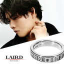LAIRD レアド 天然 ダイヤモンド ローマ数字 ステンレス メンズ リング 15~21号 サージカルステンレス 金属アレルギーフリー 指輪 アクセサリー 数字 シルバー メンズリング 男性 彼氏 夫 息子 記念日 誕生日 ブランド ギフト プレゼント 人気 かっこいい 普段使い 日本製
