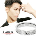 LAIRD レアド 天然 ダイヤモンド クロスライン ステンレス メンズ リング 15〜21号 サージカルステンレス 金属アレルギーフリー 指輪 シンプル メン...