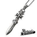 アルテミスクラシック クロスソードペンダント Artemis Classic チェーンなし 2021AW Collection アルテミスクラッシック シルバー...