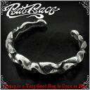 RAT RACE ラットレース ライズフレア シルバーバングル 炎 トライバル シルバーアクセサリー メンズ バングル おしゃれ 彼氏 アクセサリー シルバー9...