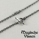 マジェスフィッセン アラベスク デザイン シルバー ネックレスチェーン 幅約2.2〜3.9mm 45cm シルバー925 シルバーアクセサリー シルバーアクセ ...