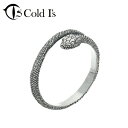 Cold I's アオダイショウ 巻きつき リング S 1〜20号 シルバー925 指輪 ピンキーリング 記念日 巻きつき 小指 メンズ 爬虫類 女性 彼女 爬虫類 レディース プレゼント パイソン 妻 シルバーアクセサリー 青大将 関節 スネーク 蛇(4)