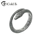 Cold I's アルバーティスパイソン 巻きつき リング 10〜25号 シルバー925 指輪 シルバーアクセサリー ニシキヘビ シルバー925 彼氏 スネーク 彼女 メンズ I's 爬虫類 プレゼント リアル リアル ボア パイソン ブランド 巻きつき(4)