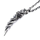 DEAL DESIGN ディールデザイン RT:WIND TUSK TOP ペンダントトップ チェーンなし 牙 爪 ハード シルバー DEAL LTD 有名ブランド アクセサリー おしゃれ メンズアクセサリー プレゼント シルバー950 SV950 スターリングシルバー モード 銀 ネックレストップ ペンダントヘッド(4)