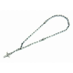 DEAL DESIGN ディールデザイン STUD POINT ANKLET(クロス) アンクレット DEAL LTD マリッジ ペア ゴールド シルバー925 シルバーアクセサリー 銀 SV925 シルバー シルバーアンクレット チェーン 足首 脚元 お揃い カップル ロック バイカー 老舗ブランド