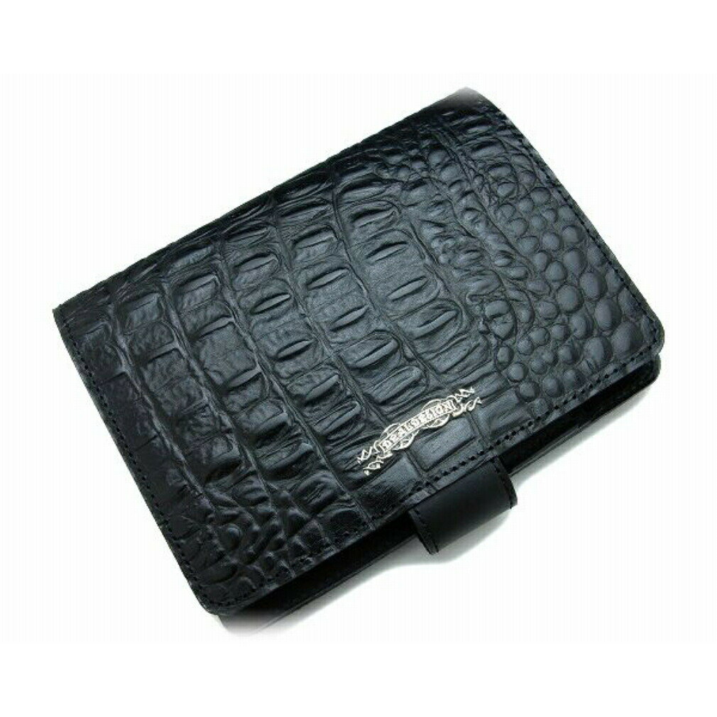 DEAL DESIGN ディールデザイン システムバインダー(クロコ) システム手帳バインダー メンズアクセサリ..