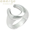 emerge エマージュ クラシック ホースシュー リング 6~25号 指輪 馬蹄 シルバーリング メンズリング アクセサリーブランド emerge エマージュ シルバー925 メンズ レディース リング 指輪 シルバーリング 馬蹄リング ホースシューリング シルバー シルバーアクセ 大きめ