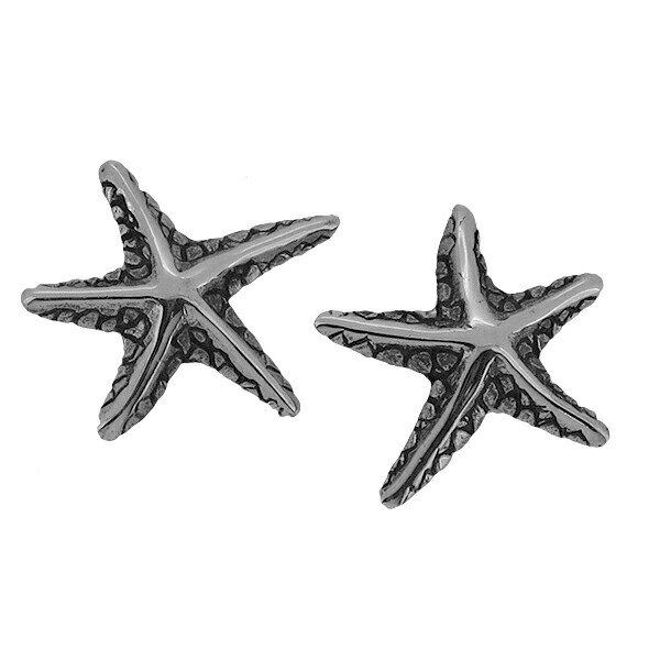 樂天商城 - ヒトデ スタッズピアス 2P 両耳用 ハワイアン マリン ピアス イヤリング シルバー925 銀 2P 両耳用 ハワイアン マリン ヒトデ ピアス イヤリング シルバー925 銀 シルバーアクセサリー メンズ レディース 男性 女性 アクセサリー ギフト プレゼント おしゃれ