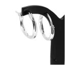 シンプル フープピアス 2P 両耳用 耳飾り ピアス イヤリング シルバー925 銀 シルバーアクセサリー メンズ 2P 両耳用 耳飾り シンプル ピアス イヤ...