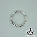 F.A.L スナップ オープンフック 丸型 直径 33mm ビックサイズ メンズ キーリング マルビナ 留め具 持ち歩き プレゼント カスタム 男性 メガネホル...