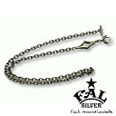 F.A.L インディビジュアルダイヤチェーン 125 50cm ネックレスチェーン トランプ ダイヤ あずきチェーン トランプ ダイヤ あずきチェーン Tバー エフエーエル Fuck Around Lewisite ファックアラウンドルイサイト ゴシックホラーの作風を追求する国内ブランド F.A.L