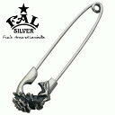 F.A.L パープルローズアーミングピン S 安全ピン バラ 薔薇 茨 安全ピン ピンブローチ ラペルピン バラ 薔薇 茨 安全ピン ピンブローチ ラペルピン ...