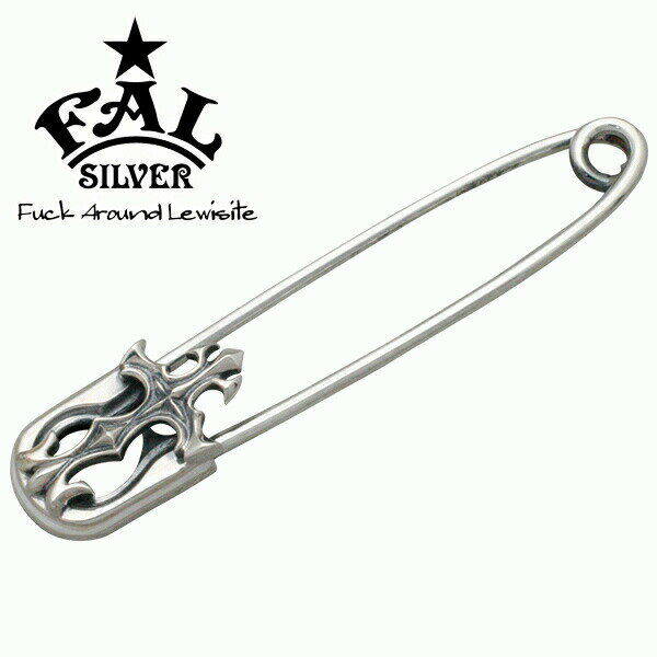 F.A.L ブラッドレスクロスアーミングピン M 安全ピン クロス 安全ピン ピンブローチ ラペルピン クロス 安全ピン ピンブローチ ラペルピン エフエーエル...