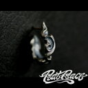 RAT RACE ラットレース ライズフレアフープピアス L シルバーピアス 片耳 1P フレア ピアス メンズ 炎 火 シルバーアクセサリー シルバーアクセ ...