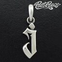 RAT RACE ラットレース R.A.W ロワーケーストップ j イニシャル ペンダントトップ チェーンなし シルバーアクセサリー シルバーアクセ ペンダント...