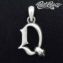 RAT RACE ラットレース R.A.W アッパーケーストップ Q イニシャル ペンダントトップ チェーンなし シルバーアクセサリー シルバーアクセ ペンダン...