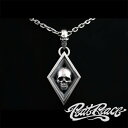 RAT RACE ラットレース R.A.W ダイアモンドウィズスカルトップ シルバー シルバーペンダントトップ シルバーアクセサリー シルバーアクセ ペンダント...