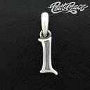 RAT RACE ラットレース R.A.W ナンバートップ 1 数字 ペンダントトップ チェーンなし Sサイズ ナンバー シルバーアクセサリー シルバーアクセ ...