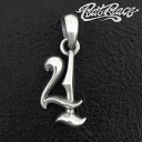 RAT RACE ラットレース R.A.W ナンバートップ 4 数字 ペンダントトップ チェーンなし ナンバー トップ シルバーアクセサリー シルバーアクセ ペ...