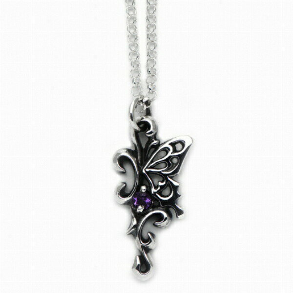 FUNKOUTS ファンクアウツ Ageha アゲハ アゲハ蝶 唐草模様 シルバーペンダント(チェーンなし) ユニセックス プレゼント おしゃれ ユニセックス シルバー925 シルバーアクセサリー 銀 SV925 スターリングシルバー シルバーペンダント ネックレス ペンダントトップ 首飾り 人気(4)