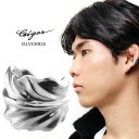 GIGOR フラグレス イヤカフス シルバー イヤーカフ 1P 片耳用 フェザー 羽 羽根 シンプル ノンホール ピアス イヤークリップ フェイクピアス メンズ レディース 男性 女性 彼氏 彼女 ユニセックス 誕生日 記念日 プレゼント 人気 おしゃれ きれい きれいめ ハード 存在感