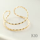 シンプル 2連風 ツイスト ライン ゴールド イヤーカフ 1P 片耳用 K10ゴールド 10金 人気 ダブル 記念日 レディース かっこいい 綺麗 クール ライン イヤリング イエローゴールド 知的 プレゼント 2重 レディース 誕生日 知的 2連 妻(4)