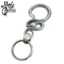 Mad Graffiti テンプテーション S キーチェーン キーリング キーホルダー ホルダー シルバーアクセサリー シルバー925 ヘビ フック ブランド ...