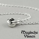 マジェスフィッセン サークル シルバー ネックレス チェーン付き シルバーネックレス メンズ レディース シルバーアクセサリー シルバーアクセ メンズアクセ メ...