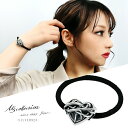 エムズコレクション ハート イバラ ヘアゴム シルバー ブレスレット ヘア ゴム レディース メンズ シルバー925 腕輪 ブレス 2way 女性 男性 彼女 ...