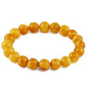 8mm-9.5mm 16cm バルト海産 ハニーアンバー 琥珀 ブレスレット レディースSサイズ 天然石 パワーストーン ハニーアンバー ブレスレット 琥珀 ア...