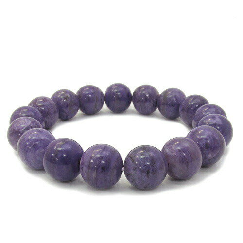 12mm 18.5cm チャロアイト ブレスレット メンズL、レディースLLサイズ 天然石 パワーストーン ブレス 天然石アクセサリー 天然石ブレスレット パワ...