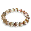 10mm 18cm ガーデンクォーツ ブラウン ブレスレット メンズM、レディースLサイズ 天然石 パワーストーン 天然石アクセサリー 天然石ブレスレット パワ...