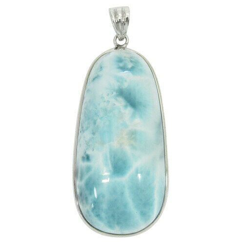 ラリマー シルバーペンダントトップ ヘッド トップ 天然石 パワーストーン ラリマ- ペンダント 天然石アクセサリー 天然石ペンダント パワーストーン ラリマー...