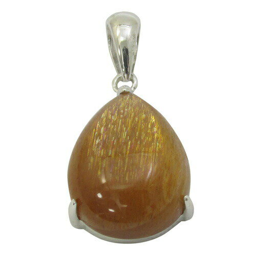 雫型 サンストーン シルバーペンダントトップ ヘッド トップ 天然石 パワーストーン ペンダント レディース 天然石アクセサリー 天然石ペンダント パワーストー...