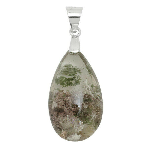 ガーデンクォーツ シルバーペンダントトップ 天然石 パワーストーン ガーデンクオーツ ペンダント 水晶 ガーデンクォーツ ペンダント 水晶 天然石 パワーストー...