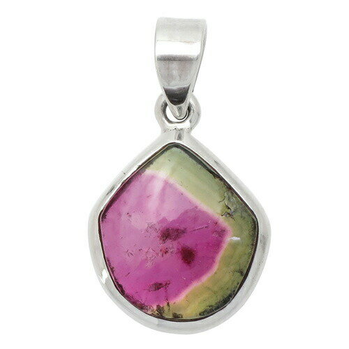 ウォーターメロントルマリン シルバーペンダントトップ 天然石 パワーストーン トルマリン ペンダント トルマリン ペンダント ウォーターメロントルマリン 天然石...
