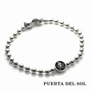 PUERTA DEL SOL ボールチェーン リバーシブル シルバーメダル ブレスレット シルバー950 ユニセックス シルバーアクセサリー シルバーブレス 手首 ブリタニアシルバー シルバーブレスレット ギフト 人気 シルバーブレスレット 手元 銀 銀