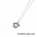 PUERTA DEL SOL Iron Heart 強い意志 折れない心 アイアンハート ネックレス(チェーン付き) シルバー950 アクセサリー ギフト アクセサリー シルバーネックレス ユニセックス SV950 ブリタニアシルバー ブリタニアシルバー