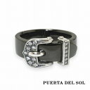 PUERTA DEL SOL ベルト バックル リング(7号〜23号) ブラック シルバー950 チタンコーティング ユニセックス 銀指輪 ブリタニアシルバー シルバーアクセサリー 銀 銀指輪 レディースリング 人気 ブリタニアシルバー メンズリング 銀(4)