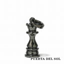 PUERTA DEL SOL 20th 記念 ブラッククイーン ペンダント(チェーンなし) ブラック シルバー950 チタンコーティング ユニセックス シルバーペンダント 人気 ユニセックス ブリタニアシルバー おしゃれ シルバーペンダント SV950(4)