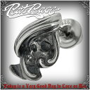 RAT RACE ラットレース ヴィーナススペード シルバーピアス 1P 片耳用 シルバー925 スカルピアス シルバー シルバーアクセサリー シルバーアクセ ...