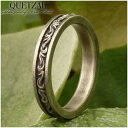 Quetzal フラットスクロールリング シルバーリング 3号〜30号 ブランド リング シルバー925 メンズ ケツァール ケツアール 建築 ゴシック ケツァール ロココ ■100年後のアンティークを目指したクリエイションブランド。 唐草 指輪 美術(4)
