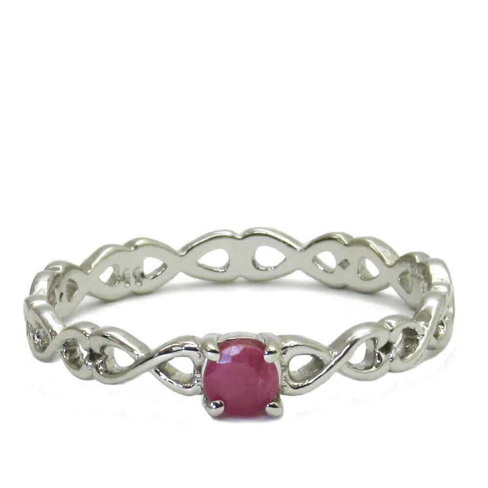 ルビー アラベスクプラチナコート シルバーリング 7〜15号 レディース リング 女性用 指輪 パワーストーン レディースアクセサリー シルバーリング レディー...