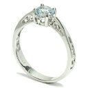 ブルートパーズ ボリュームプラチナコート シルバーリング 5〜11号 レディース リング Topaz 女性用 指輪 パワーストーン トパーズ 天然石 指輪 綺麗...