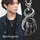Rustlessprout Left ペンダント ネックレス シルバー925 シルバーアクセサリー 手 左手 手首 ハンド クラシカル ごつめ ごつい シルバー925 ゴシック ハード 男性 シック ホラー 重厚感 ハード 存在感 夫 グロテスク 男性