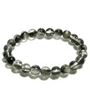 7.5mm 17cm プラチナルチルクォーツ ブレスレット レディースMサイズ 希少 レディースブレスレット 天然石アクセサリー 天然石ブレスレット パワースト...